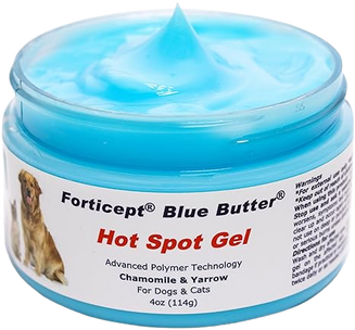 fortec blue butter hot spot gel ointment