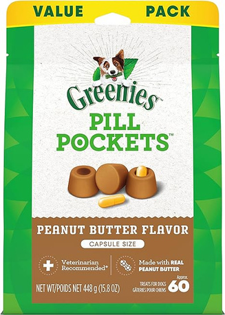 greenies pill pockets peanut butter flavor. Handy Pill Pockets
Peanut butter flavored for 
Dogs Great for pills or 
capsules